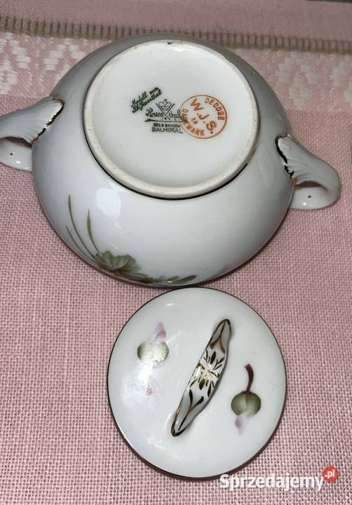 Cukiernica Balmoral Rosenthal Selb Germany Porcelana i szkło Gdańsk