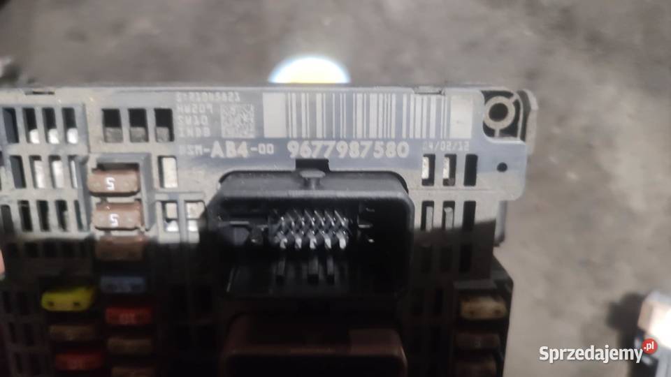 Sterownik moduł BSM 9677987580 Citroen Ds5 Książ Wielkopolski