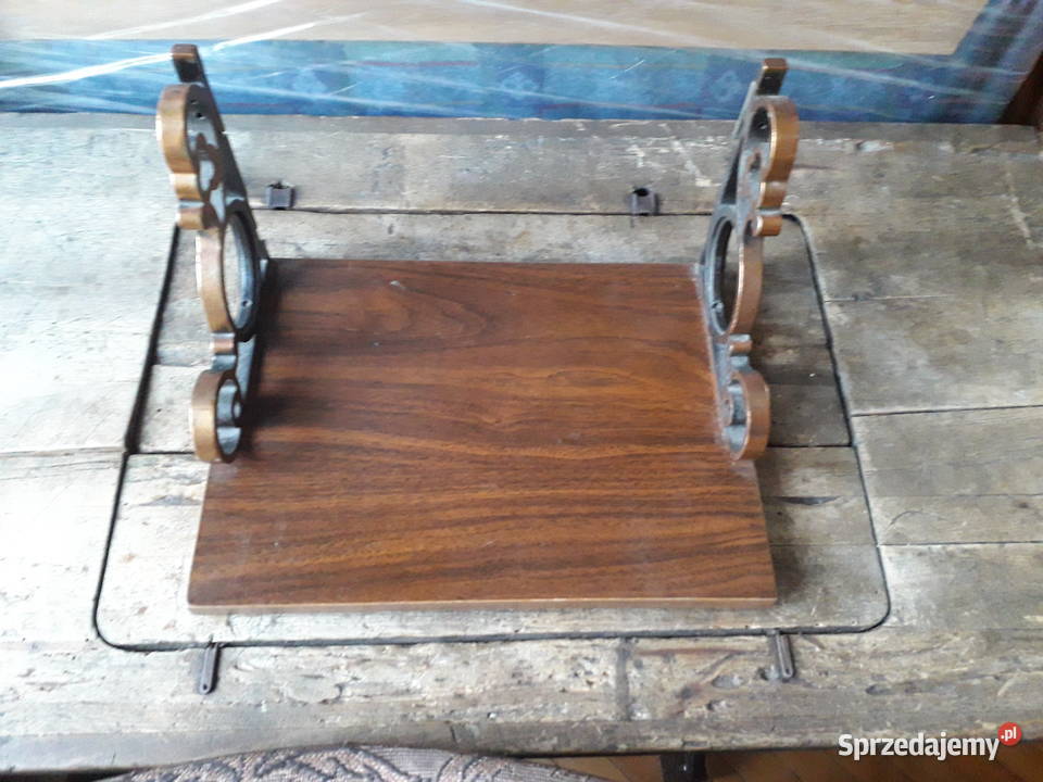 Półeczka z płyty meblowej z ciemną okleiną 30x22 Kraków sprzedam