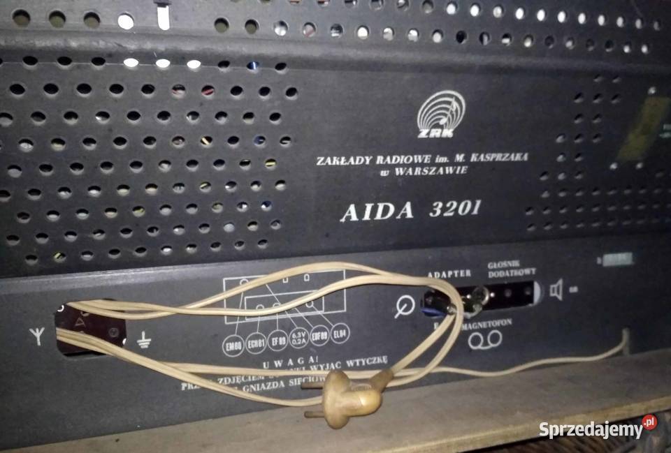 AIDA radio z gramofonem z lat 60 Ełk