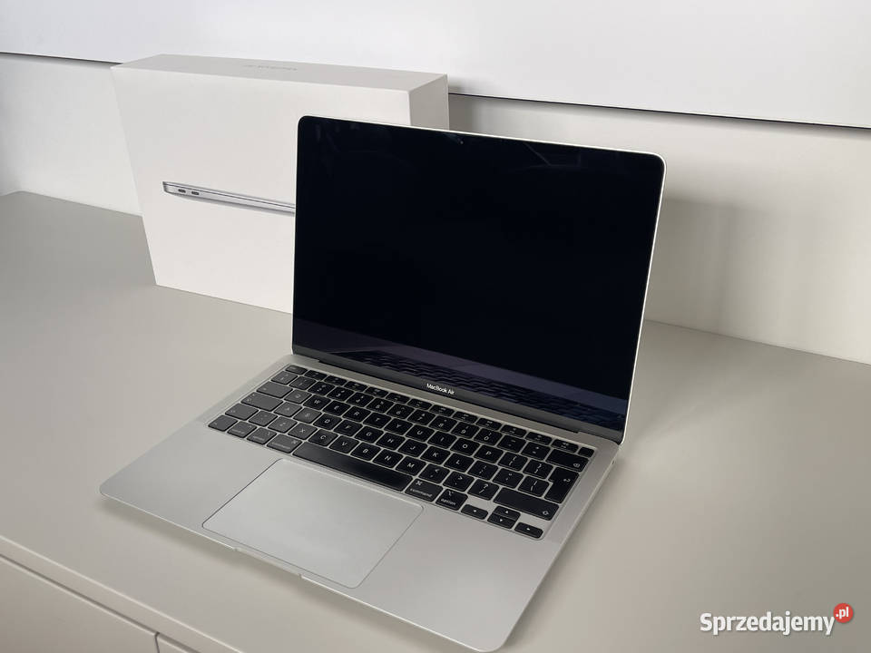 MacBook Air 13 i5 8256GB 2020 Srebrny Stan Pełen Liczba rdzeni 4 Aleksandrów Łódzki