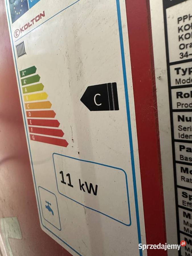 Kocioł 11 KW Kołton stan Kotły i Piece CO małopolskie Rytro sprzedam