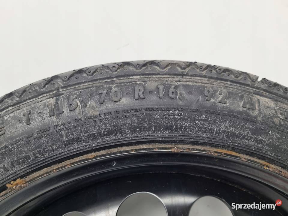 KOŁO DOJAZDOWE Opel Astra J Zafira C dojazdówka Chełm