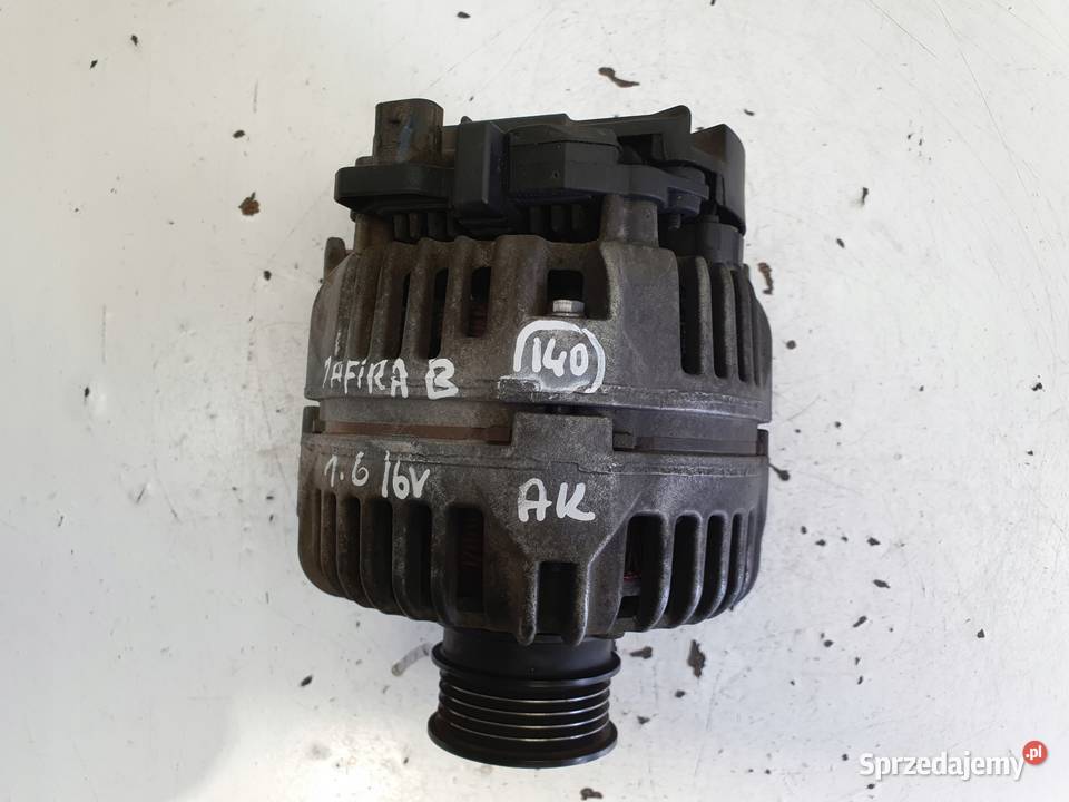 ALTERNATOR Opel Zafira B 16 16V bosch 100A Chełm sprzedam