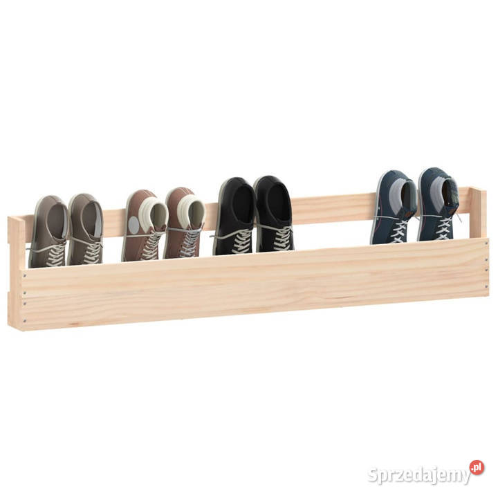 Ścienne półki na buty 2 110x9x23 sosna WM833275 mazowieckie sprzedam