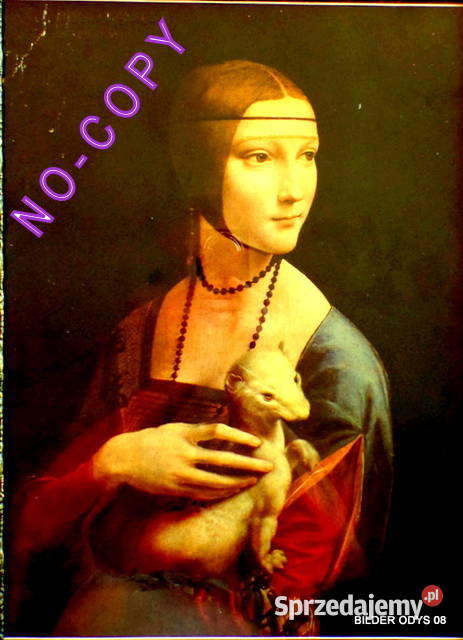Dama z Gronostajem Leonardo Da Vinci RP Muzeum mazowieckie Warszawa