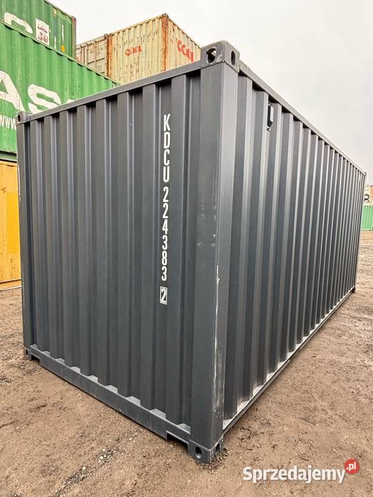 20DV KONTENER NOWY ANTRACYTOWY Gdynia