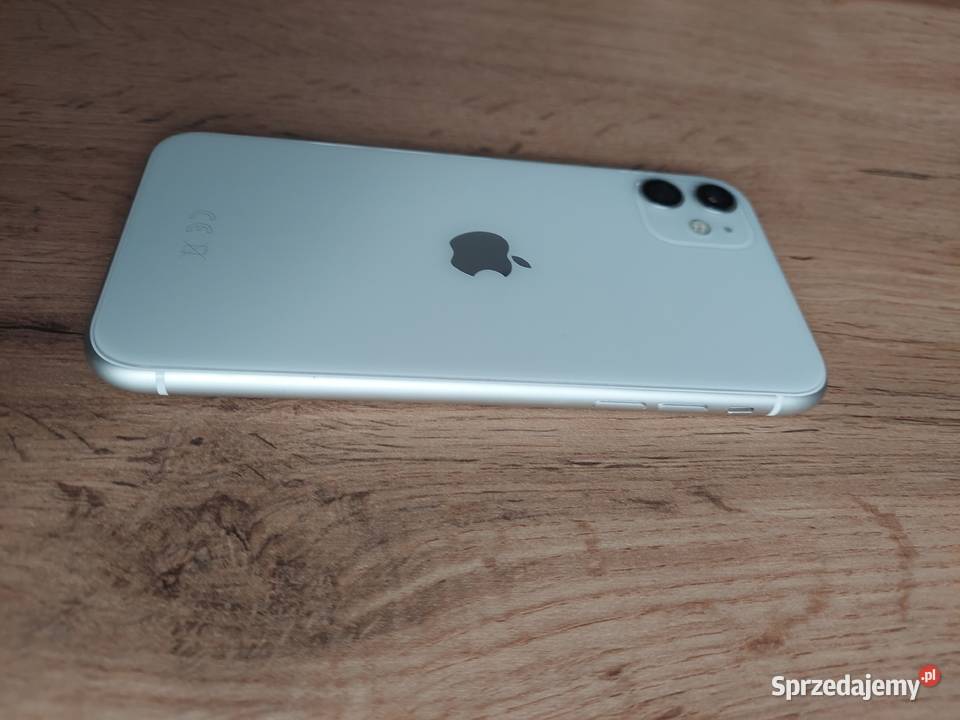 Apple iPhone 11 biały w ładnym stanie Sępólno Krajeńskie