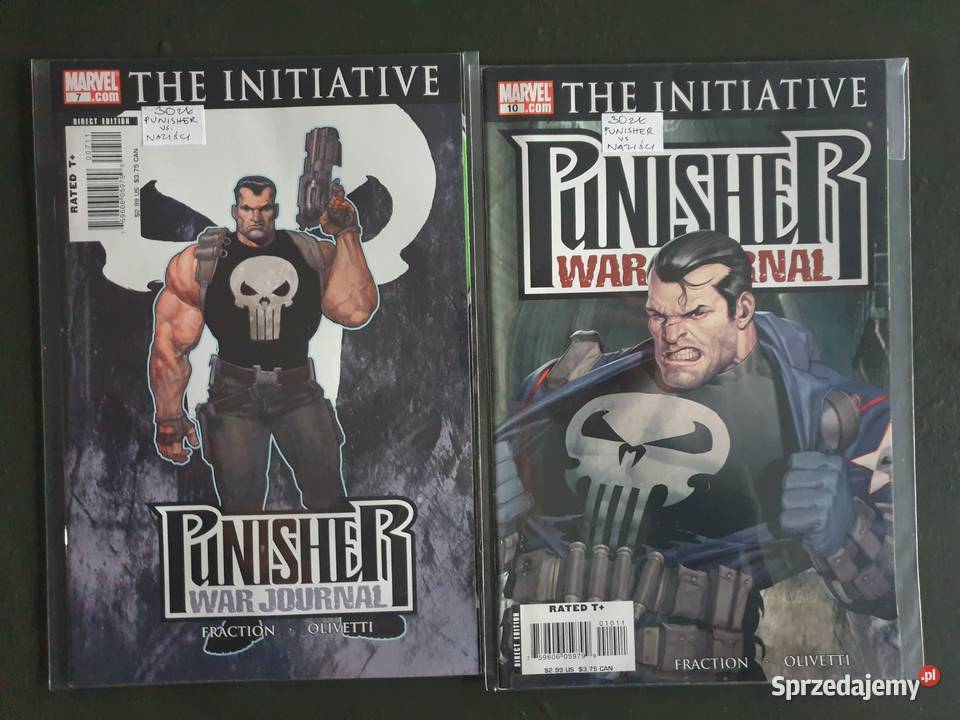 Punisher War Journal 14 oryginalnych komiksów Gdynia