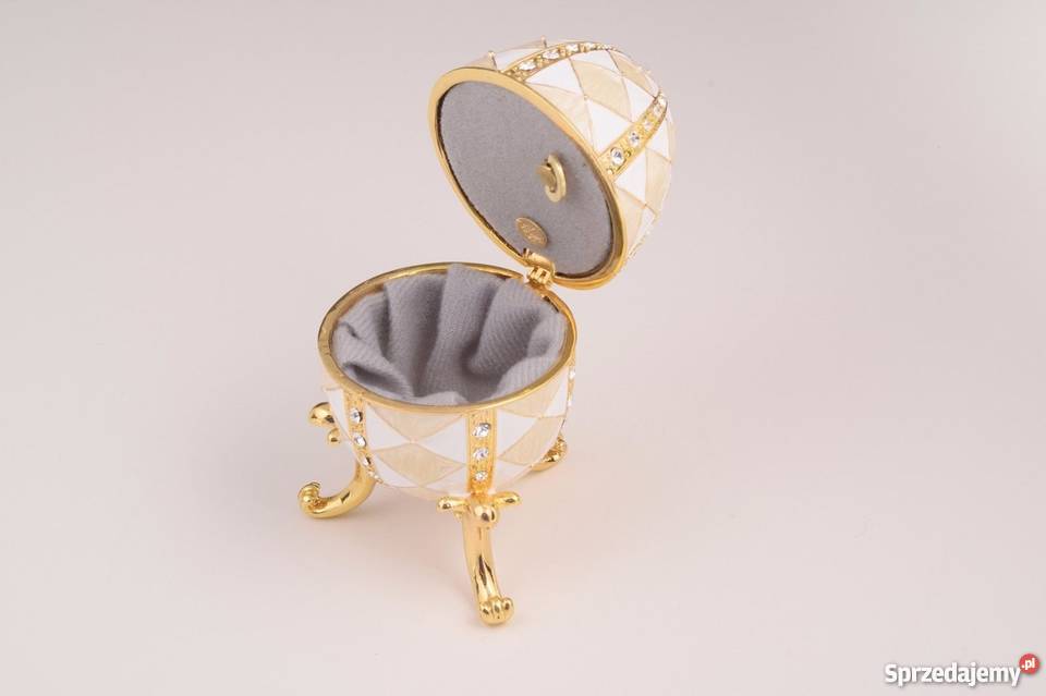 JAJKO PISANKA POZYTYWKA PUZDERKO FABERGE K KOPAL Pozostałe