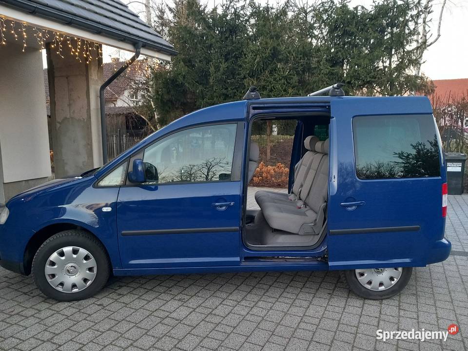 Vw caddy 16 Life benzyna gaz nieuszkodzony dolnośląskie Wrocław