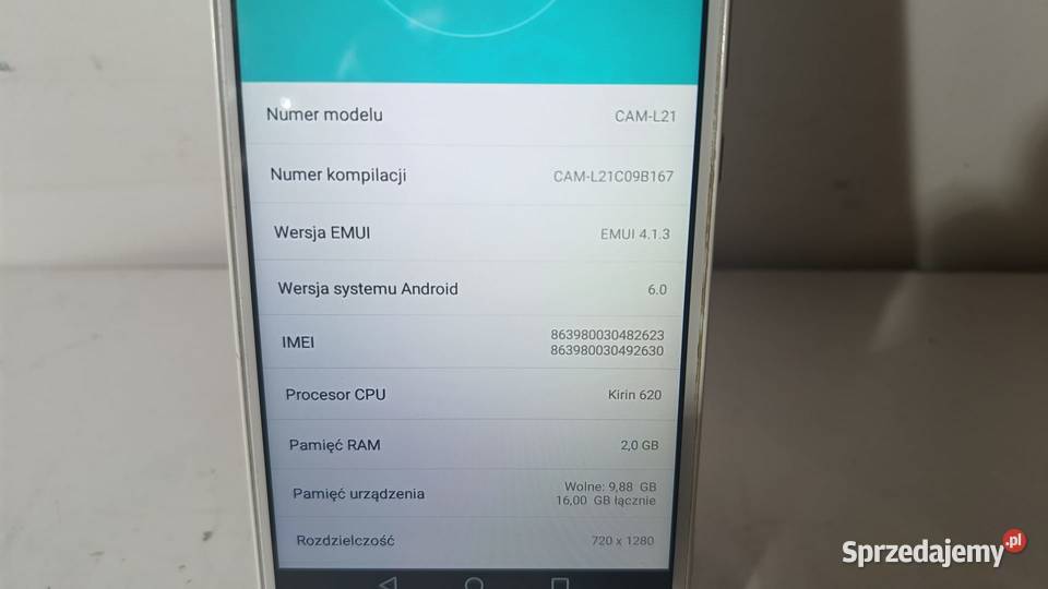 Smartfon Huawei Y6 II 216GB Katowice