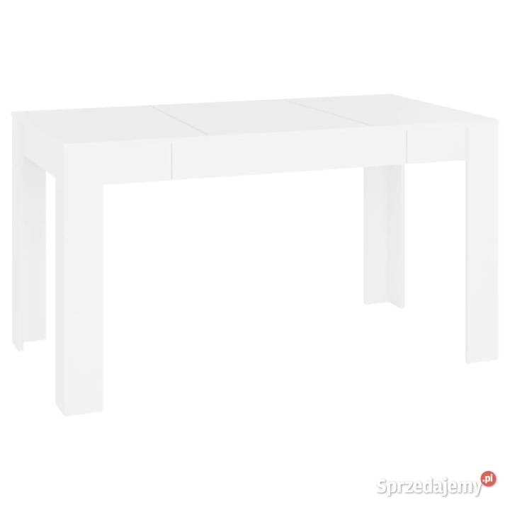 Stół jadalniany biały 140x745x76 materiał mazowieckie