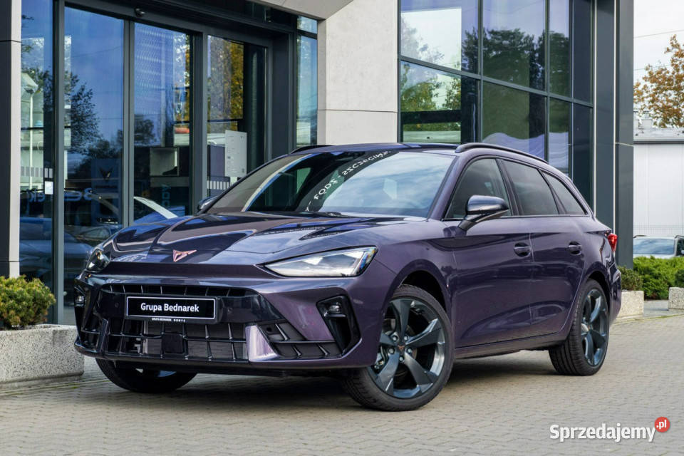 Cupra Leon Sportstourer 15 TSI 150 Dostępny ręki centralny zamek Cupra Łódź