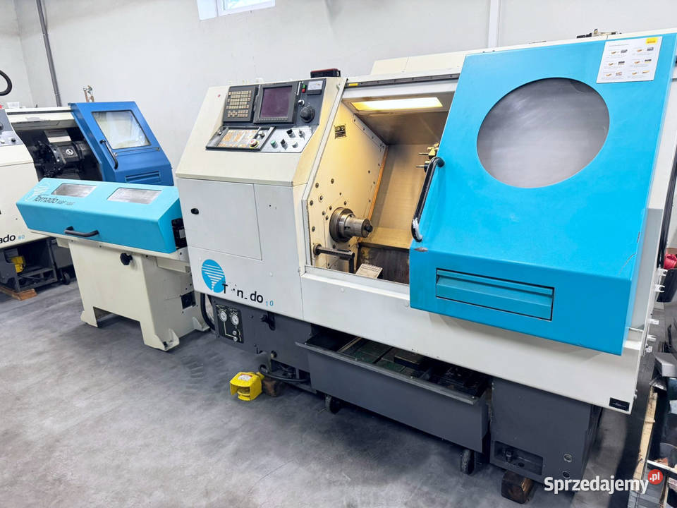 Tokarka CNC COLCHESTER TORNADO 110 defekt FILM z Produkcja Zabór
