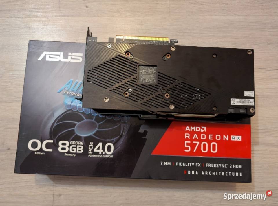 Karta graficzna ASUS RX 5700 8GB aktywne