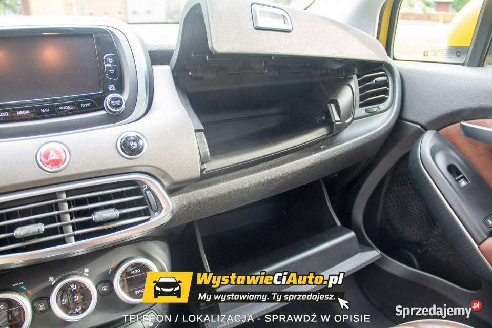 Fiat 500x TREKKING 24 MultiAir 186 Automat Napęd światła przeciwmgielne Włocławek sprzedam