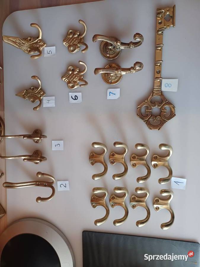 Wieszak mosiężny Poznań