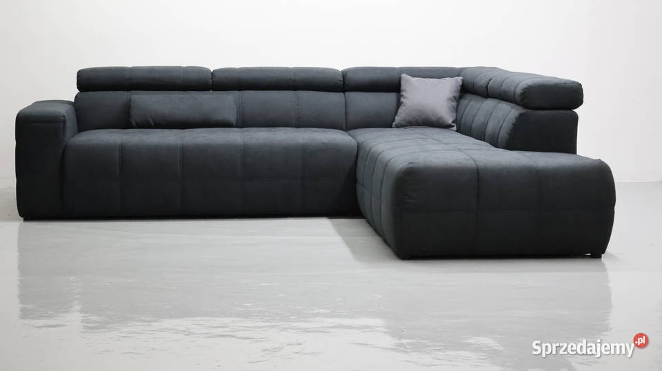 TRD Narożnik grafitowy kolor regulowane zagłowki Narożniki Poznań