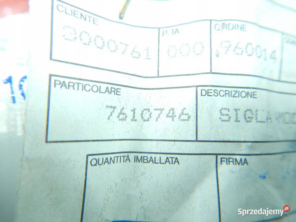 EMBLEMAT NAKLEJKA FIAT DUNA 60 8690 ORYGINAŁ ASO
