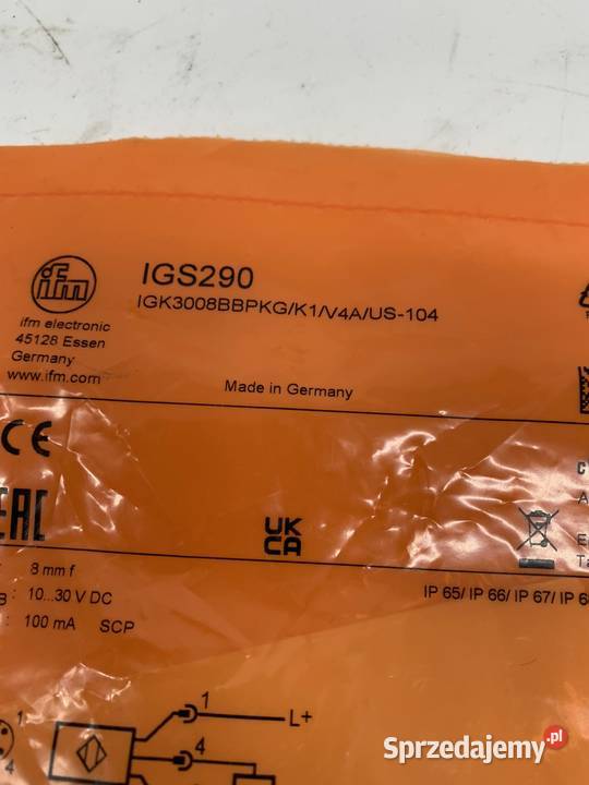 IFM IGS290 Inductive sensor