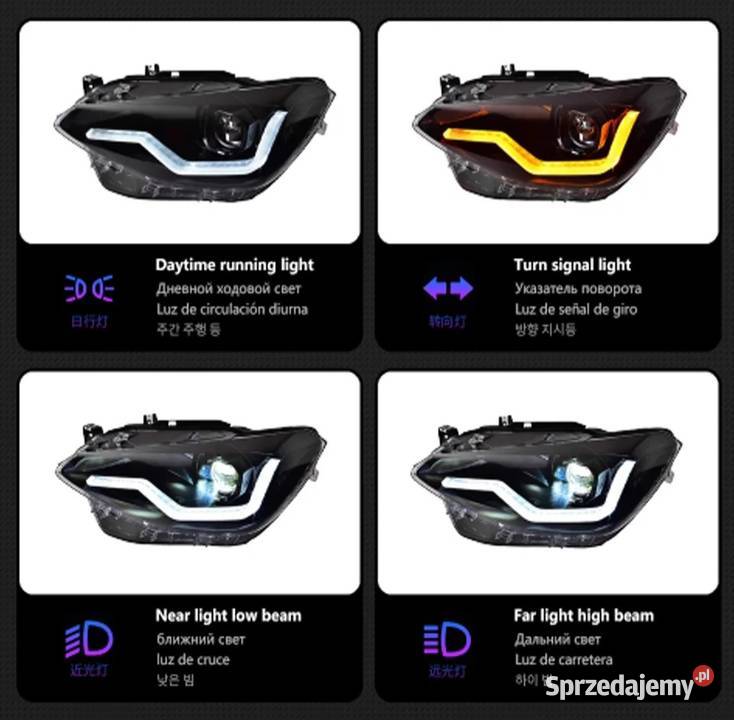 NOWE lampy przednie lampa przód BMW seria 1 F20 Bełchatów