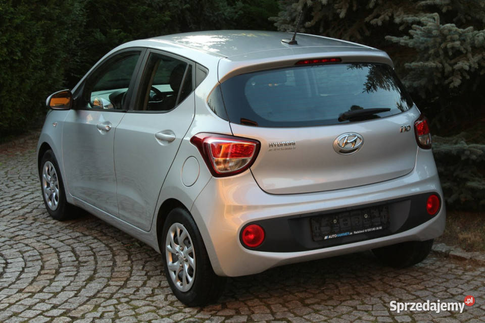 Hyundai i10 Benzyna Automat Klima Nawigacja nieuszkodzony dolnośląskie Lubań