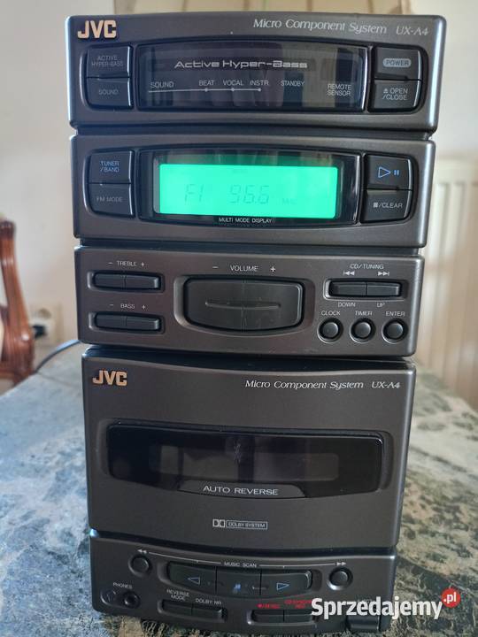 Mikro Wieża JVC UXA4 Vintage Japan Audio Drawski Młyn sprzedam