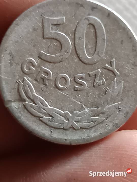 Sprzedam monete 50 groszy 1957 aaaa lubelskie Chełm