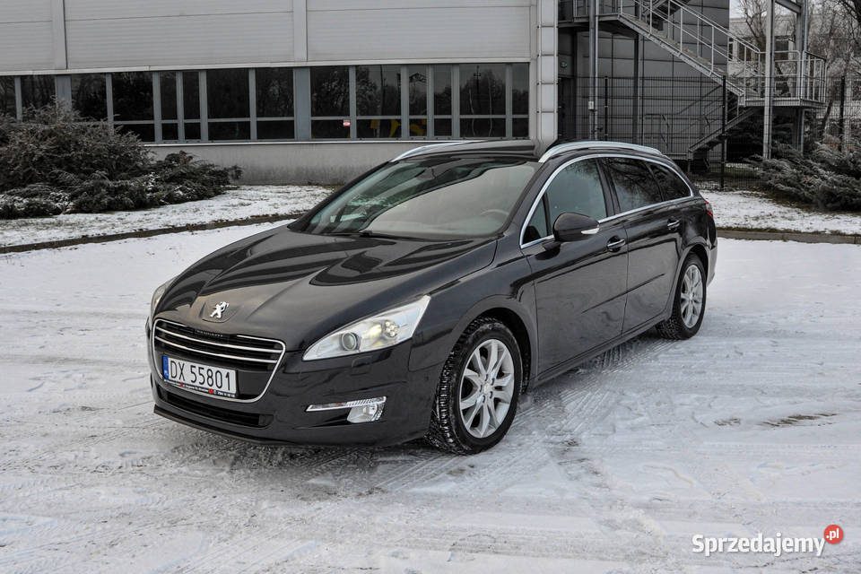 Peugeot 508 16T 2013 r Bezwypadkowy Skóry Rok produkcji 2013 Wrocław