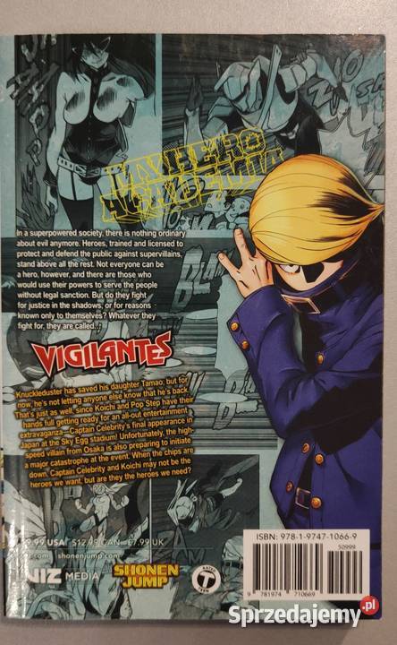 My Hero Academia Vigilantes tom 7 Hideyuki