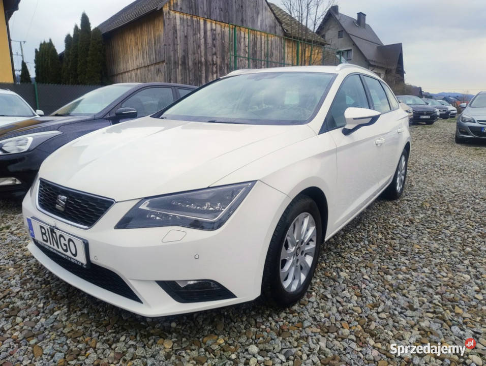 Seat Leon 14 140LEDNaviTempomat6 biegów III 2012 światła przeciwmgielne Harklowa