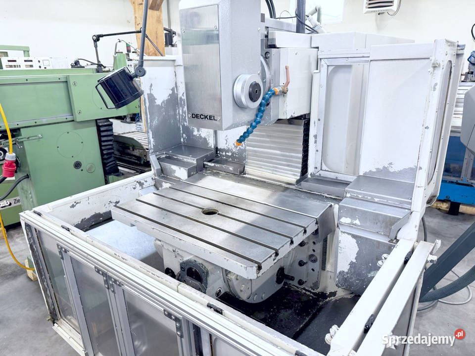 Frezarka CNC DECKEL FP3NC Dialog 11 FILM z pracy Zabór sprzedam