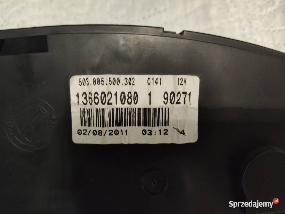 Licznik prędkościomierz Ducato Jumper boxer 0614