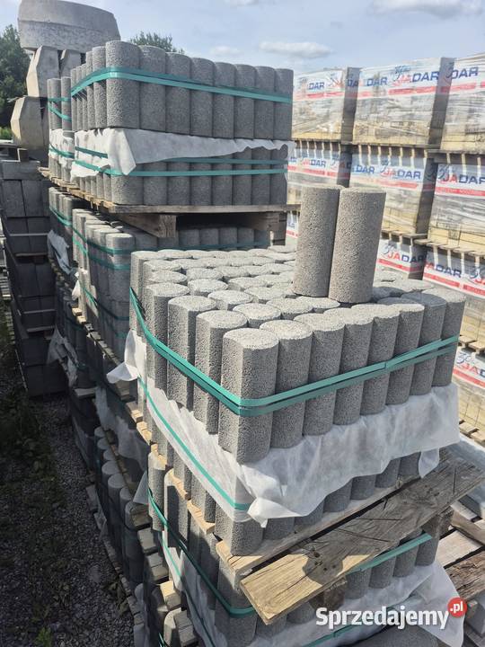 Palisada Betonowa Ring 25 Szara Jadar Obrzeże