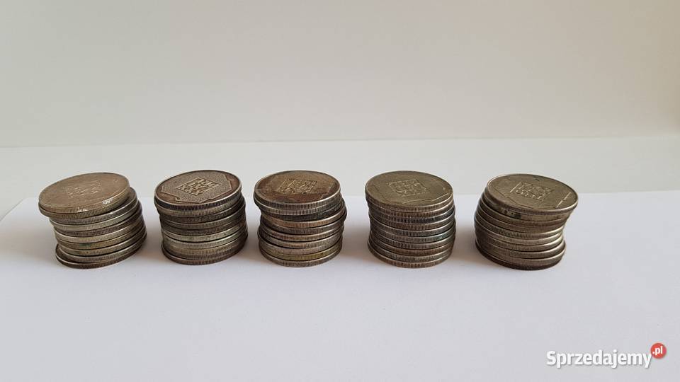 50 x 200 XXXlecia PRL 1974 mapka Ag srebro 625 Dąbrowa Górnicza