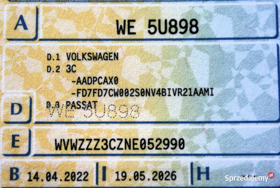 Volkswagen Passat Business DSG SalonPL FV23 łopatki zmiany biegów mazowieckie Sokołów sprzedam