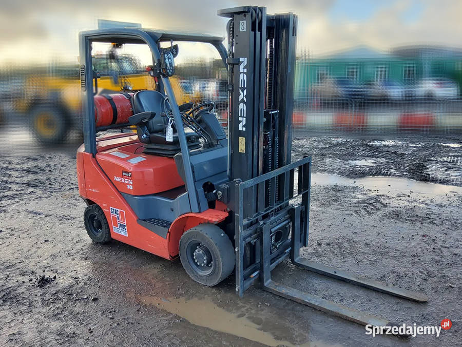 Wózek widłowy Nexen FGL18 triplex 47 m LPG 18 Kęty