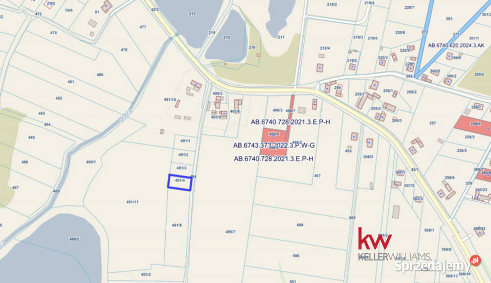 Sprzedaż gruntu 894m2 Strzelce sprzedam