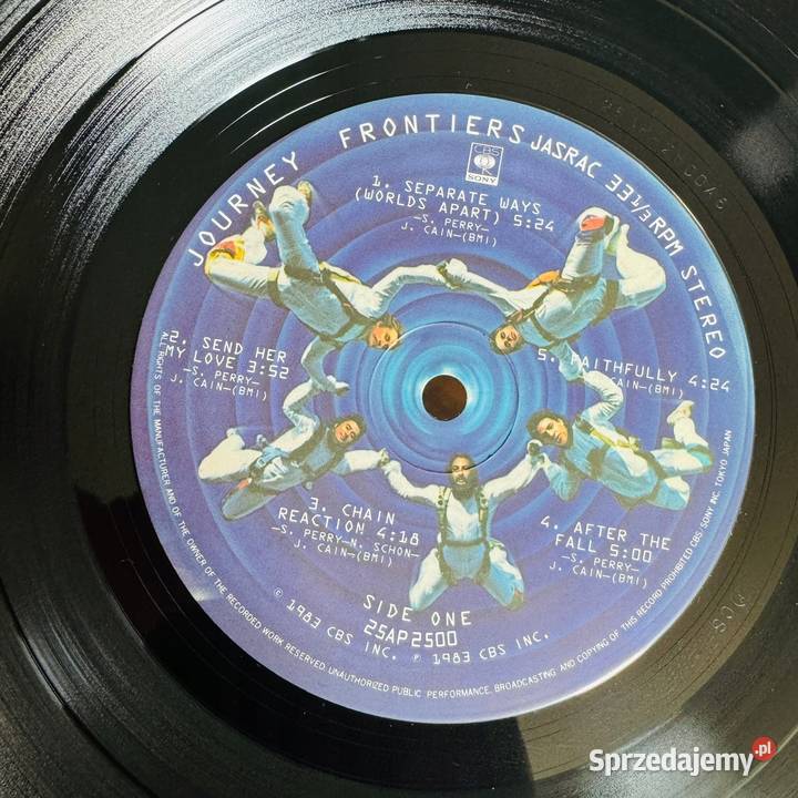 Journey Frontiers NMNM Japan Obi LP 1983 CBSSony małopolskie Kraków