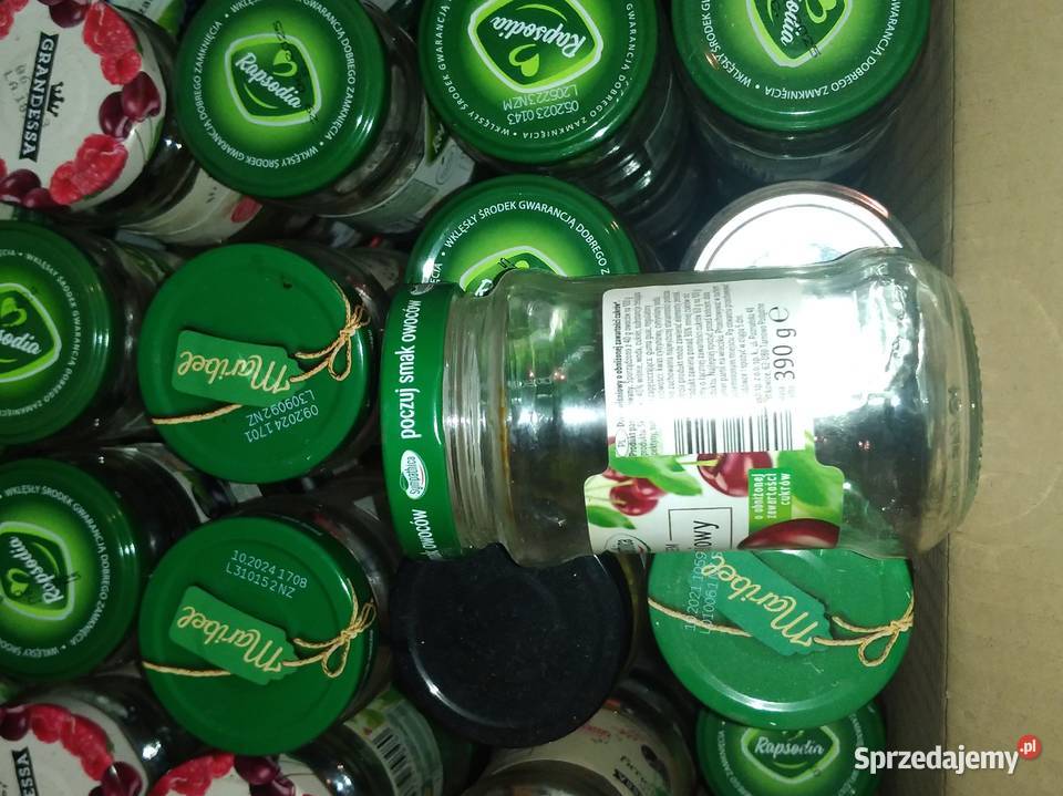 Słoiki zestaw 75 x 400 ml na przetwory z śląskie Częstochowa