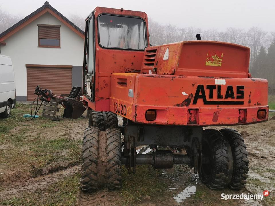 Koparka Atlas 1302 Sprawna Koła Gdańsk sprzedam