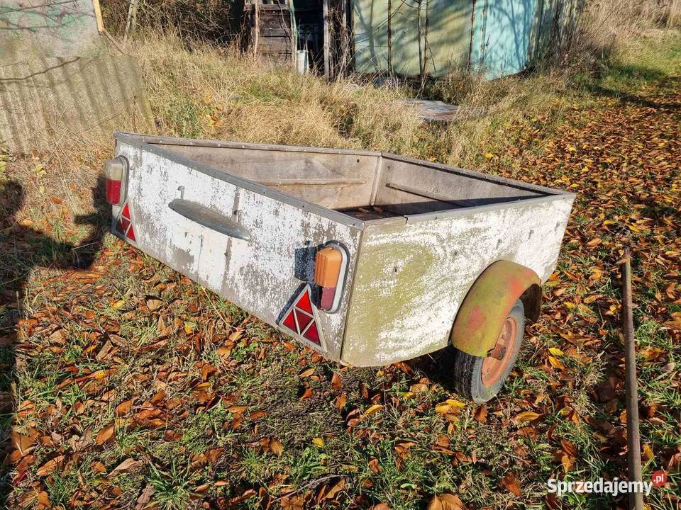 Przyczepka Niewiadów 1968r towarowe Siechnice