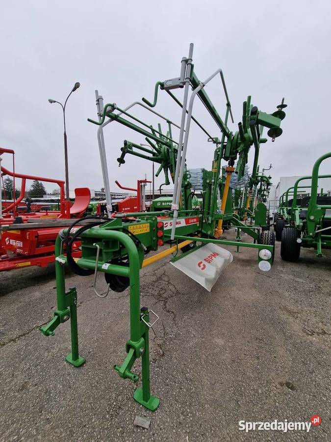 Zgrabiarka dwu karuzelowa SIPMA ZK 650 WIR Piekoszów