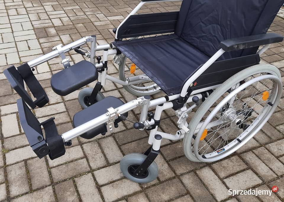 Wózek inwalidzki tradycyjny zwykły duży wybór dolnośląskie Syców