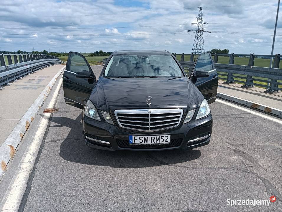 Mercedesa Klasa E w212 wersji BlueEff Avantgarde klimatyzacja Klasa E Świebodzin