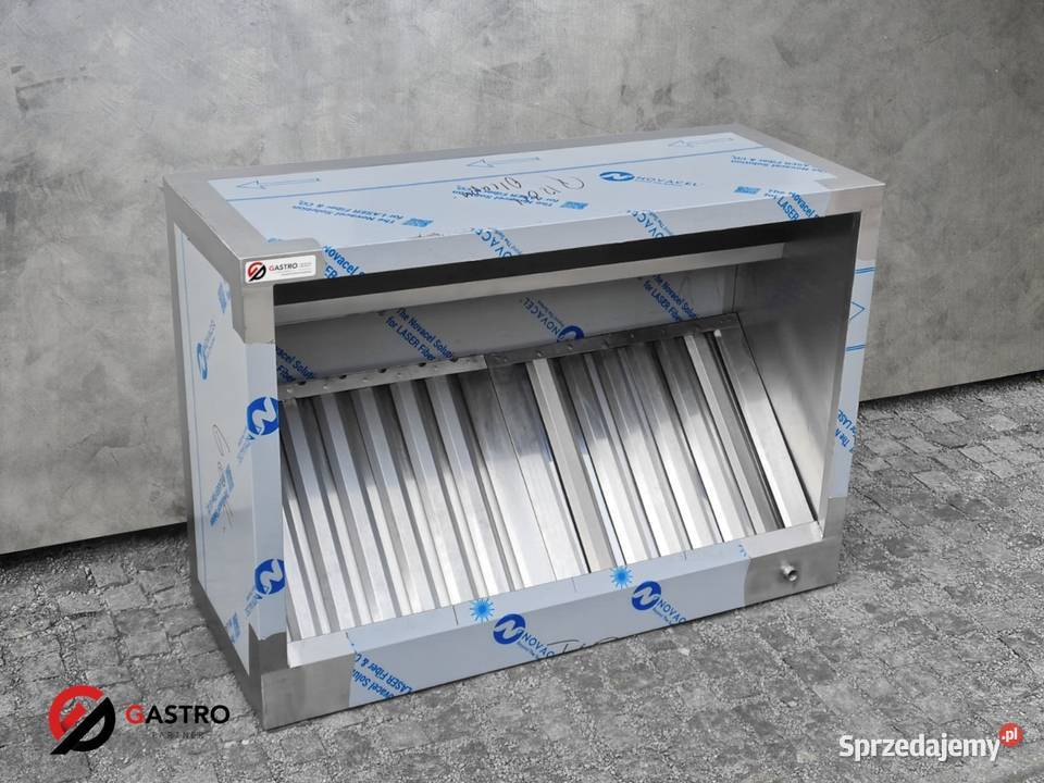 Okap skrzyniowy przyścienny z filtrami Ostrów Wielkopolski