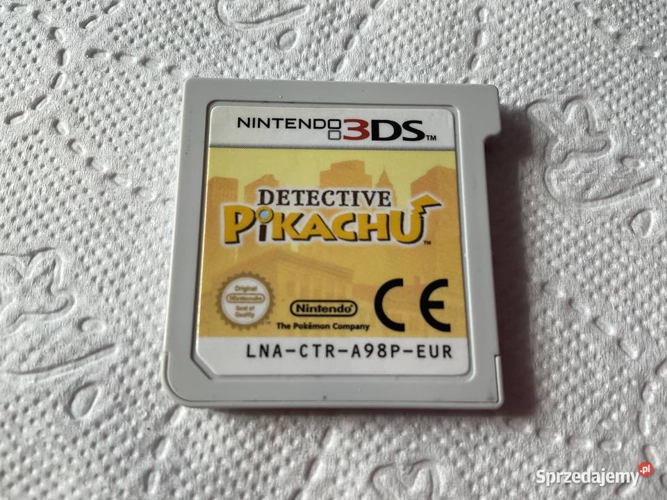 Detective Pikachu Nintendo 3DS Sosnowiec