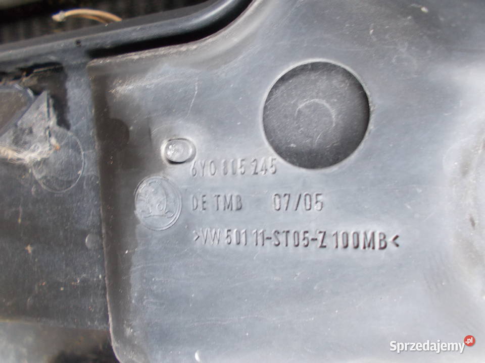 skoda FABIA 12 12v 05r pas przedni wzmocnienie osobowe Zamość