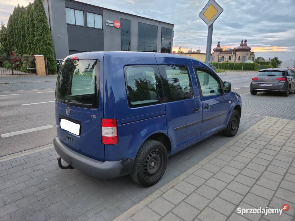 Volkswagen Caddy III 19 VW Sprowadzony 1896cm3 Kalisz
